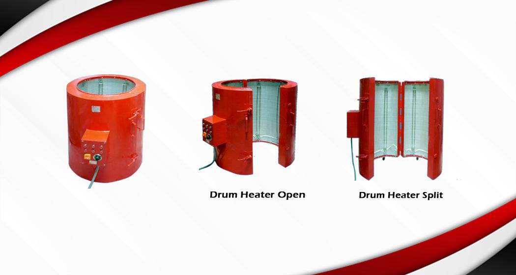 Jacketed Type Drum Heater With Center Opening