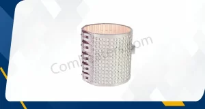 peformated band ceramic heaters